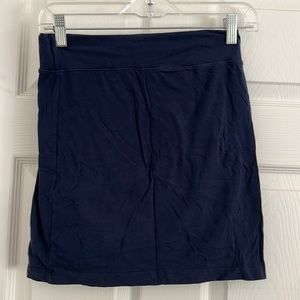 Navy shirt cotton splendid skirt